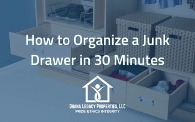 How to Organize a Junk Drawer in 30 Minutes