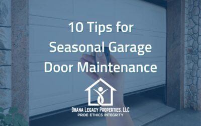 10 Tips for Seasonal Garage Door Maintenance